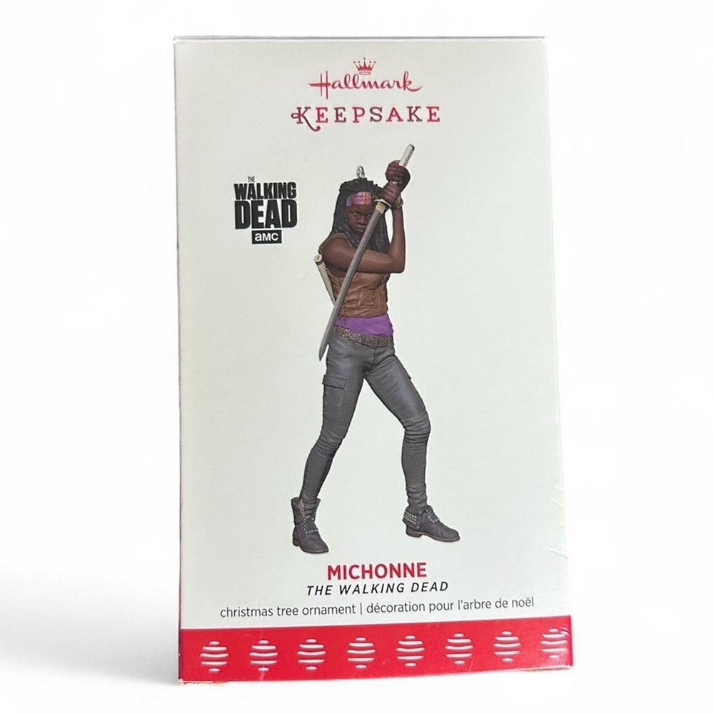 Hallmark Keepsake The Walking Dead Michonne Holiday Christmas Ornament